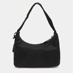 Prada Black Nylon Re-Edition 2000 Shoulder Bag