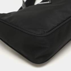 Prada Black Nylon Re-Edition 2000 Shoulder Bag