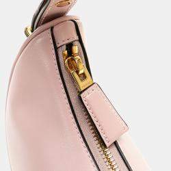 Prada Pink Small Calfskin Arque Satchel