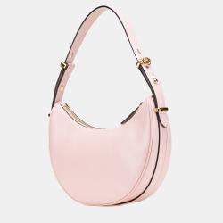Prada Pink Small Calfskin Arque Satchel