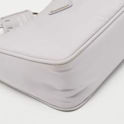 Prada Lilac Re-Nylon Re-Edition 2000 Baguette Bag