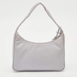 Prada Lilac Re-Nylon Re-Edition 2000 Baguette Bag