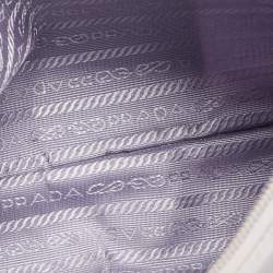Prada Lilac Re-Nylon Re-Edition 2000 Baguette Bag