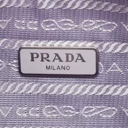 Prada Lilac Re-Nylon Re-Edition 2000 Baguette Bag