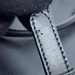Prada Black Saffiano Soft Calfskin Tote Bag