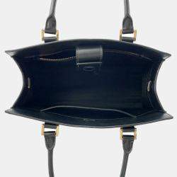 Prada Black Saffiano Soft Calfskin Tote Bag