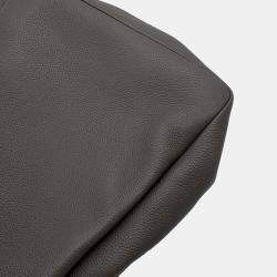 Prada Nero Vitello Daino Leather Top Handle Bag 