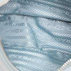 Prada Light Blue Nylon Re-Edition 2005 Shoulder Bag