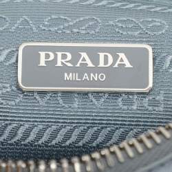Prada Light Blue Nylon Re-Edition 2005 Shoulder Bag
