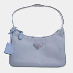 Prada Blue Mini Re Nylon Re Edition 2000 Shoulder Bag