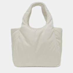 Prada Bianco Tessuto Handbag