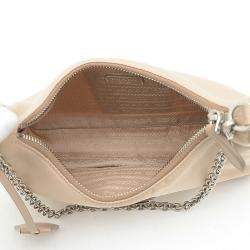 Prada Beige Nylon Re-Edition Shoulder Bag