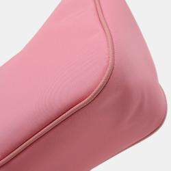 Prada Pink Nylon Re-Edition Shoulder Bag 