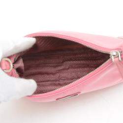 Prada Pink Nylon Re-Edition Shoulder Bag 