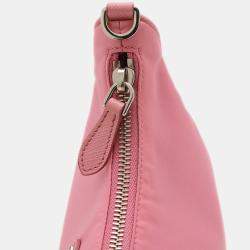 Prada Pink Nylon Re-Edition Shoulder Bag 