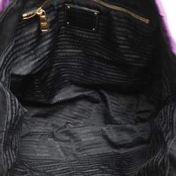 Prada Multicolor Patchwork Nylon Swing Tote