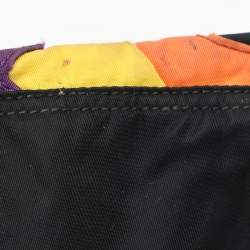 Prada Multicolor Patchwork Nylon Swing Tote