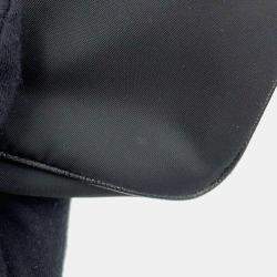 Prada Black Nylon Leather Re-Edition 2005 Shoulder Bag