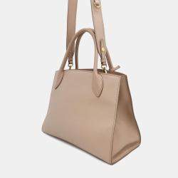 Prada Jasmin Flower Leather Mono Chrome 2 Way Bag