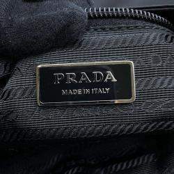 Prada Black Nylon Messenger Bag