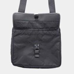 Prada Black Nylon Messenger Bag