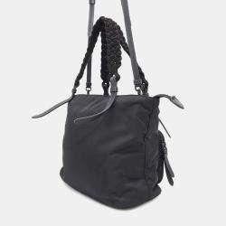 Prada Black Nylon Shoulder Bag