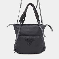 Prada Black Nylon Shoulder Bag
