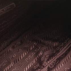 Prada Burgundy Tessuto Nylon Re-Edition 2005 Shoulder Bag