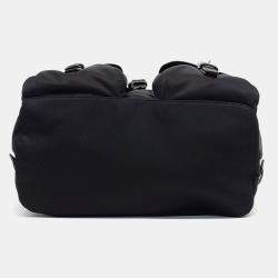 Prada Black Nylon Prada Black Re-Nylon Two Pocket Backpack