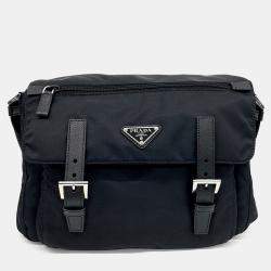 Prada Black Nylon Re-Nylon Crossbody Bag