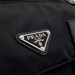 Prada Black Nylon Re-Nylon Crossbody Bag