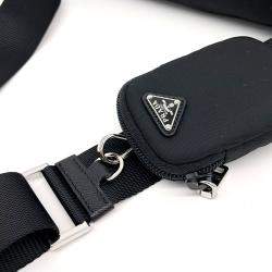 Prada Black Nylon Re-Nylon Crossbody Bag