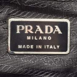 Prada Black Tessuto City Zip Tote