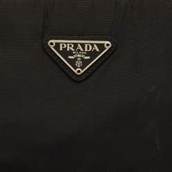 Prada Black Tessuto City Zip Tote