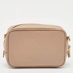 Prada Old Rose Saffiano Leather Mini Camera Crossbody Bag