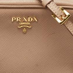 Prada Old Rose Saffiano Leather Mini Camera Crossbody Bag