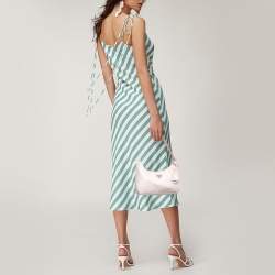 Pre Owned Prada Light Pink Nylon Re-Edition 2000 Shoulder Bag