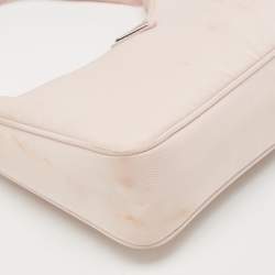 Pre Owned Prada Light Pink Nylon Re-Edition 2000 Shoulder Bag