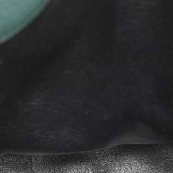 Prada Green Vitello Daino Leather Messenger Bag
