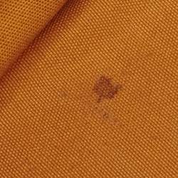 Prada Orange Canvas Shopper Tote