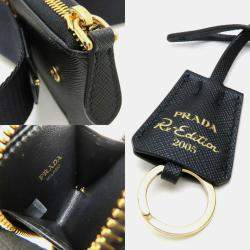 Prada Re-Edition 2005 Black Saffiano Leather Shoulder Bag