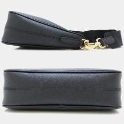 Prada Re-Edition 2005 Black Saffiano Leather Shoulder Bag