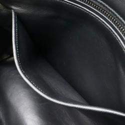 Prada Galleria Saffiano Lux Black Leather Handbag Tote Shoulder Bag