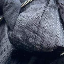 Prada Shoulder Bag Re-Edition 2005 Black Nylon
