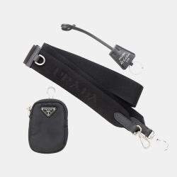 Prada Shoulder Bag Re-Edition 2005 Black Nylon
