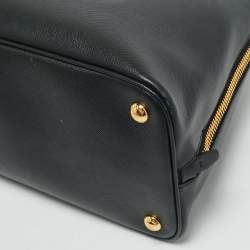 Prada Black Saffiano Leather Large Promenade Satchel