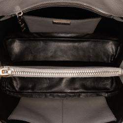 Prada Saffiano Cuir Turnlock Twin Satchel