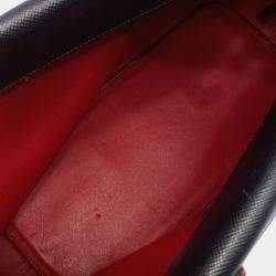 Prada Black Leather Saffiano Tote Bag