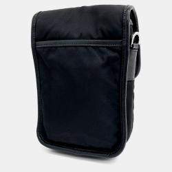 Prada Black Nylon Re-Nylon Tessuto Crossbody Bag