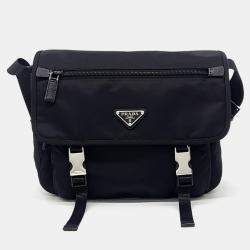Prada Black Nylon Crossbody Bag